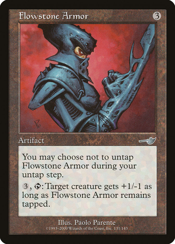 Flowstone Armor [Nemesis] | Boutique FDB TCG