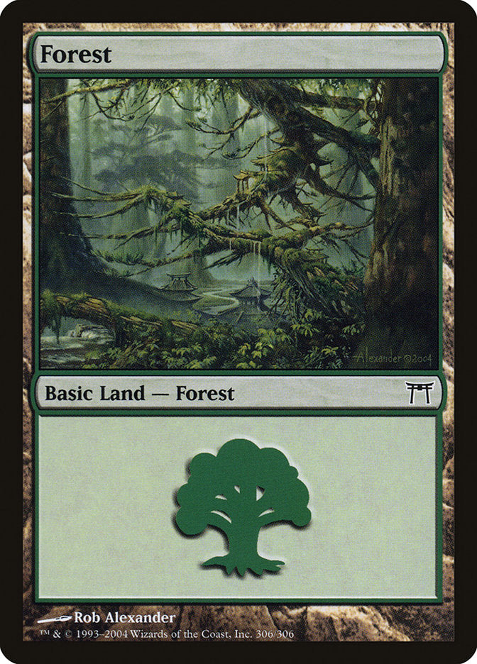 Forest (306) [Champions of Kamigawa] | Boutique FDB TCG