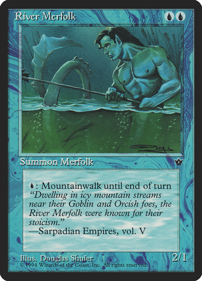 River Merfolk [Fallen Empires] | Boutique FDB TCG