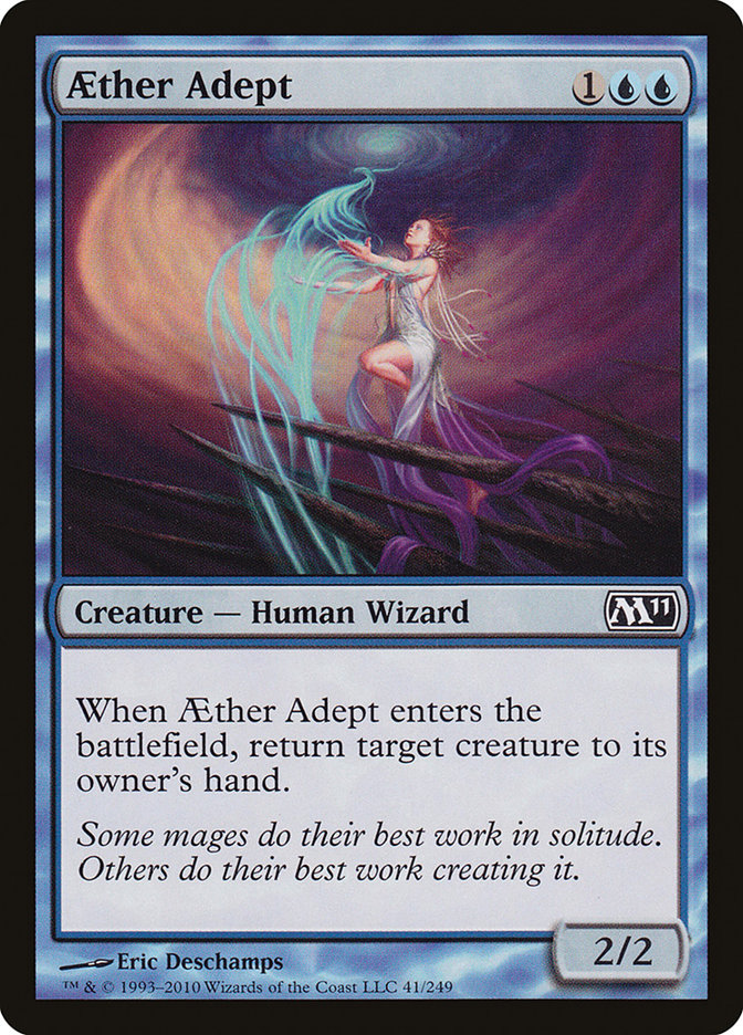 Aether Adept [Magic 2011] | Boutique FDB TCG