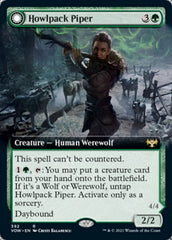 Howlpack Piper // Wildsong Howler (Extended Art) [Innistrad: Crimson Vow] | Boutique FDB TCG