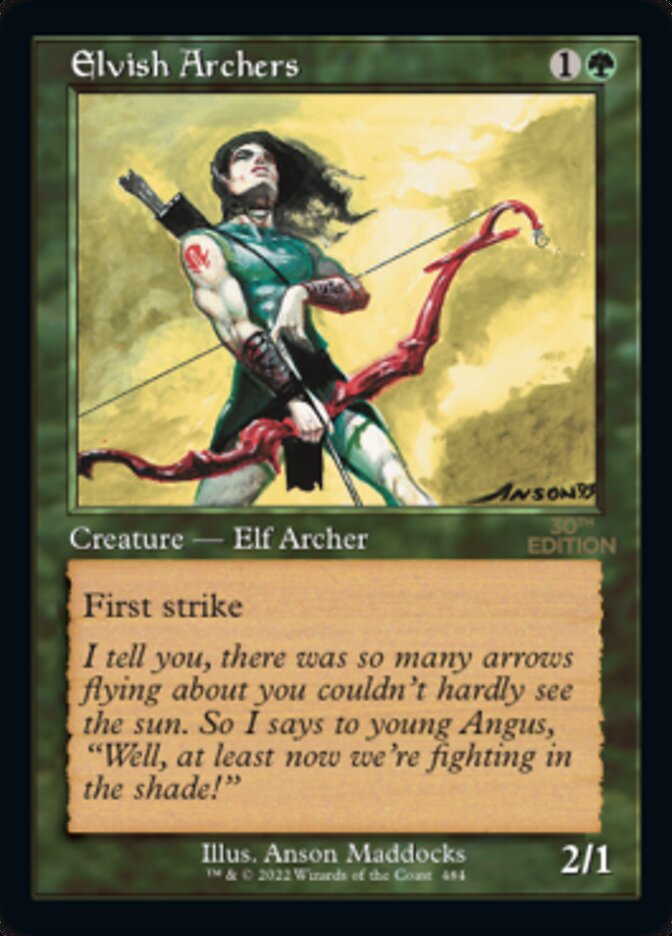 Elvish Archers (Retro) [30th Anniversary Edition] | Boutique FDB TCG