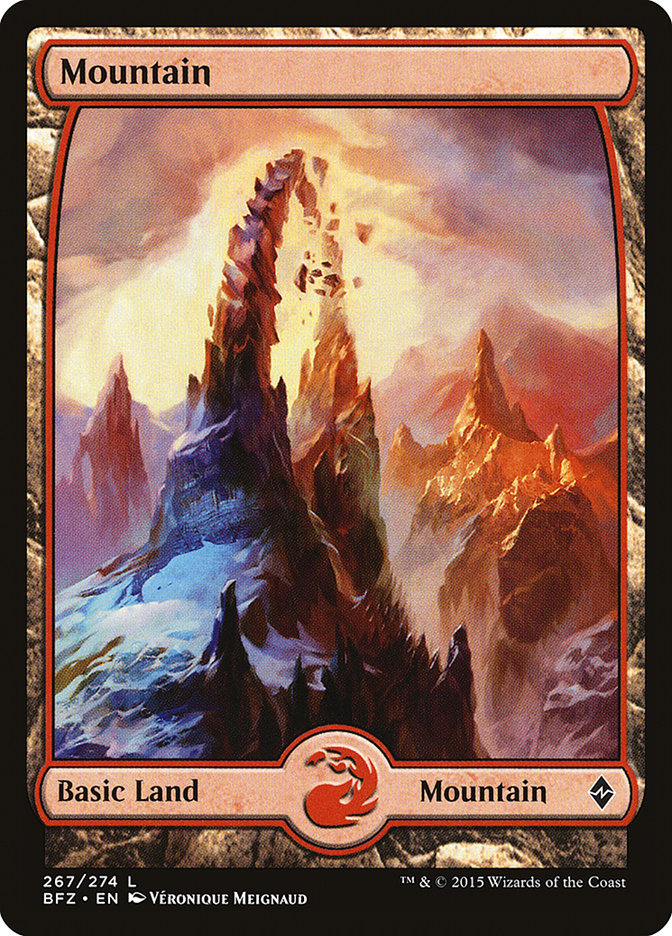 Mountain (267) [Battle for Zendikar] | Boutique FDB TCG