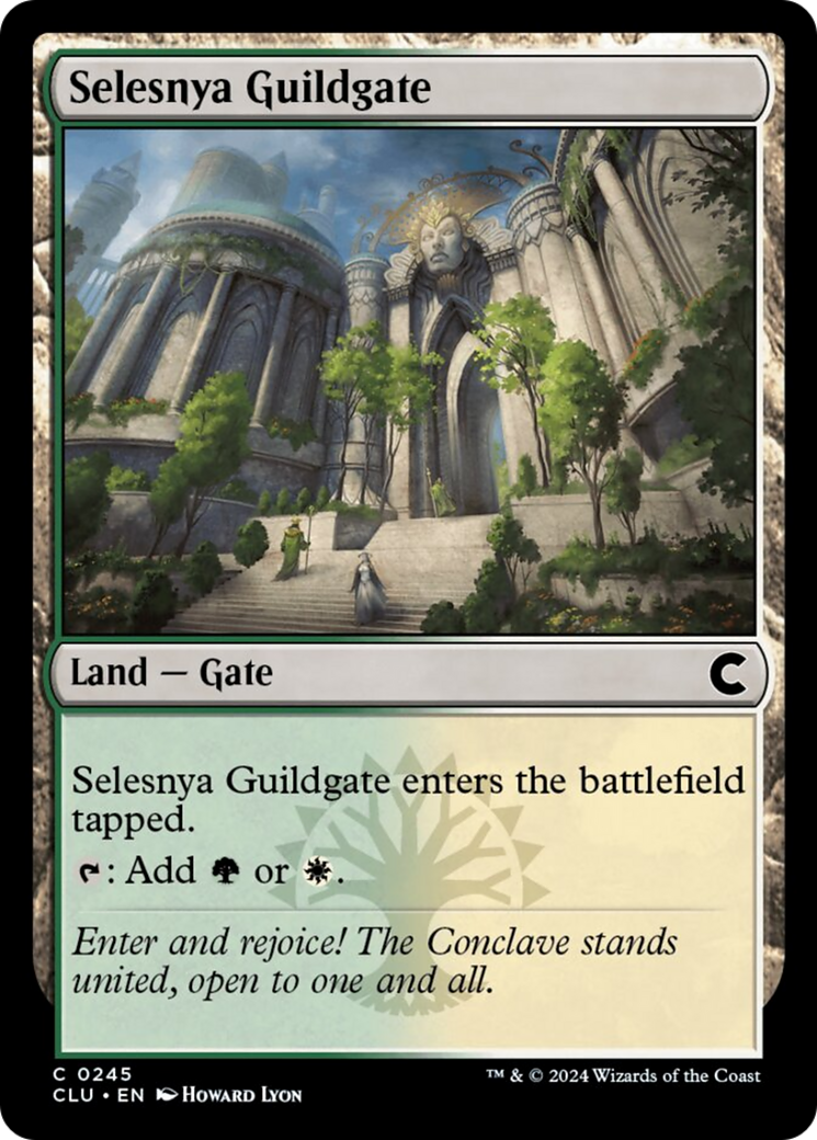 Selesnya Guildgate [Ravnica: Clue Edition] | Boutique FDB TCG