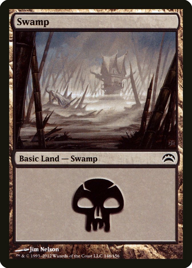 Swamp (146) [Planechase 2012] | Boutique FDB TCG