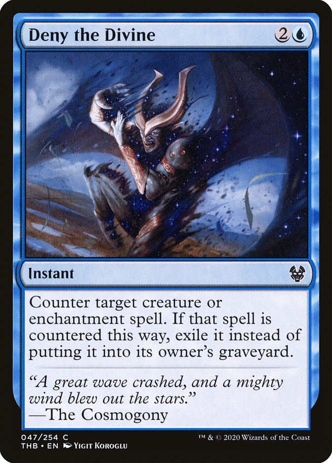 Deny the Divine [Theros Beyond Death] | Boutique FDB TCG