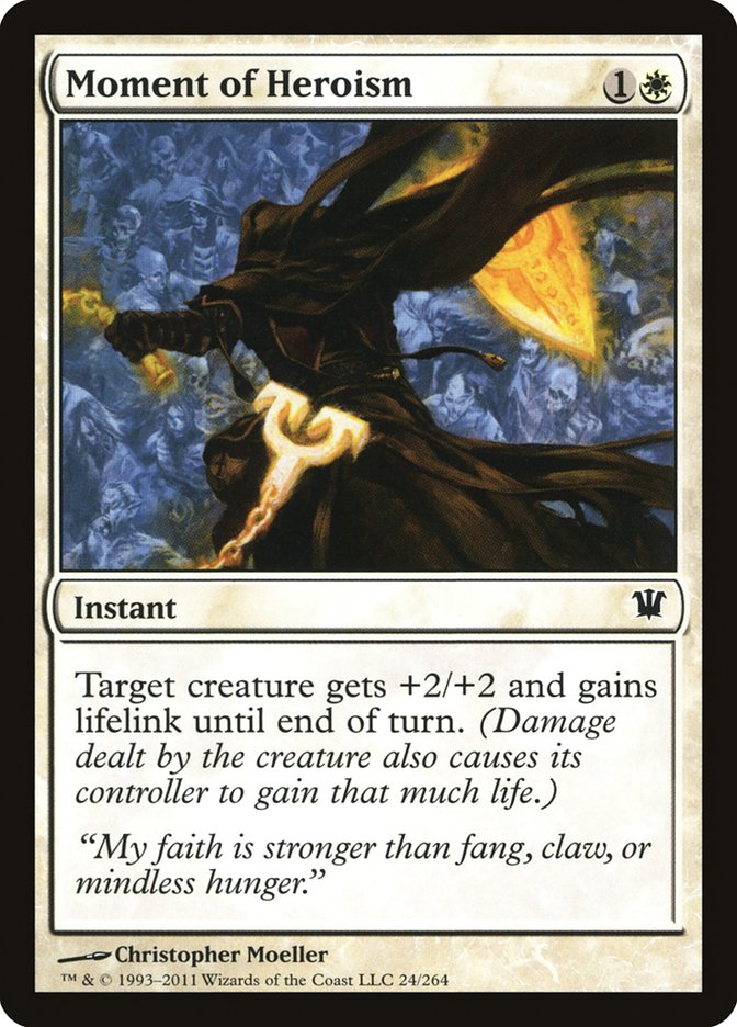 Moment of Heroism [Innistrad] | Boutique FDB TCG