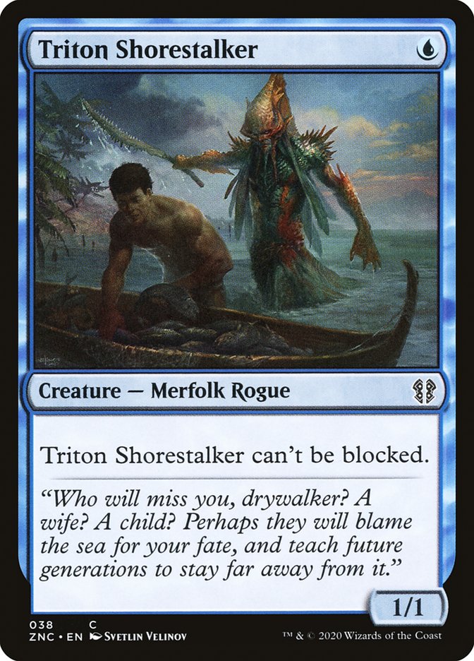 Triton Shorestalker [Zendikar Rising Commander] | Boutique FDB TCG