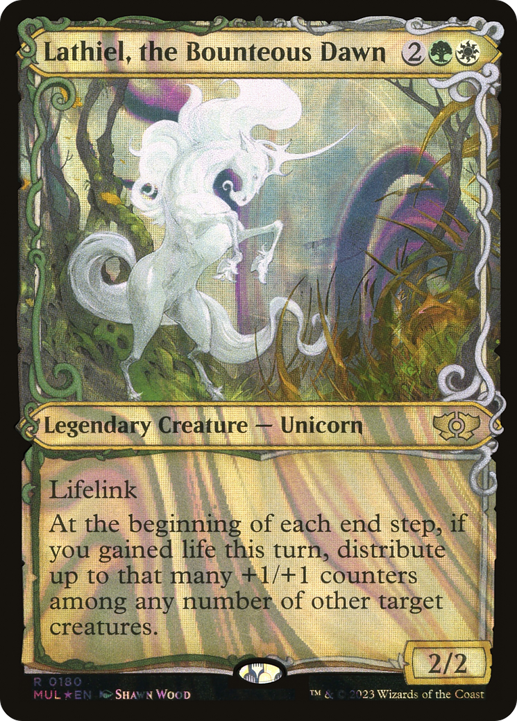 Lathiel, the Bounteous Dawn (Halo Foil) [Multiverse Legends] | Boutique FDB TCG