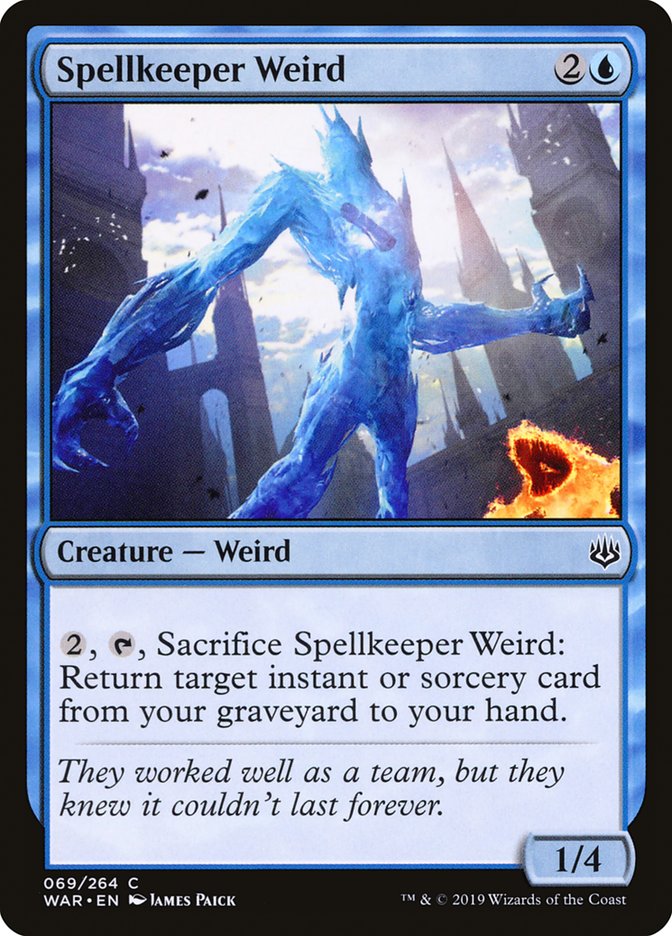 Spellkeeper Weird [War of the Spark] | Boutique FDB TCG