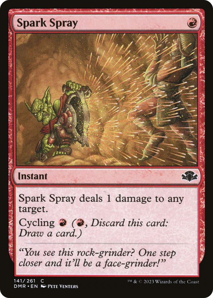 Spark Spray [Dominaria Remastered] | Boutique FDB TCG