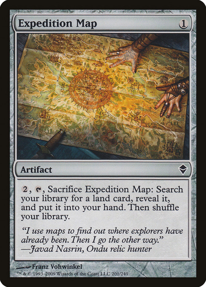 Expedition Map [Zendikar] | Boutique FDB TCG