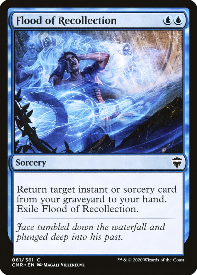 Flood of Recollection [Commander Legends] | Boutique FDB TCG