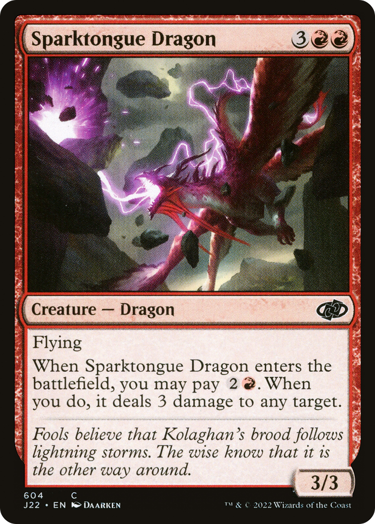 Sparktongue Dragon [Jumpstart 2022] | Boutique FDB TCG