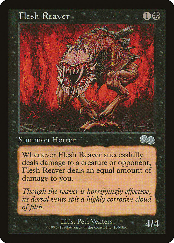 Flesh Reaver [Urza's Saga] | Boutique FDB TCG