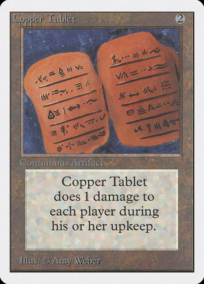 Copper Tablet [Unlimited Edition] | Boutique FDB TCG