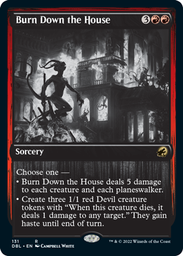 Burn Down the House [Innistrad: Double Feature] | Boutique FDB TCG