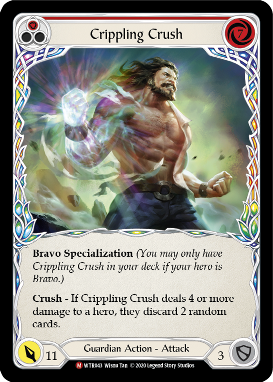 Crippling Crush [U-WTR043] (Welcome to Rathe Unlimited)  Unlimited Normal | Boutique FDB TCG