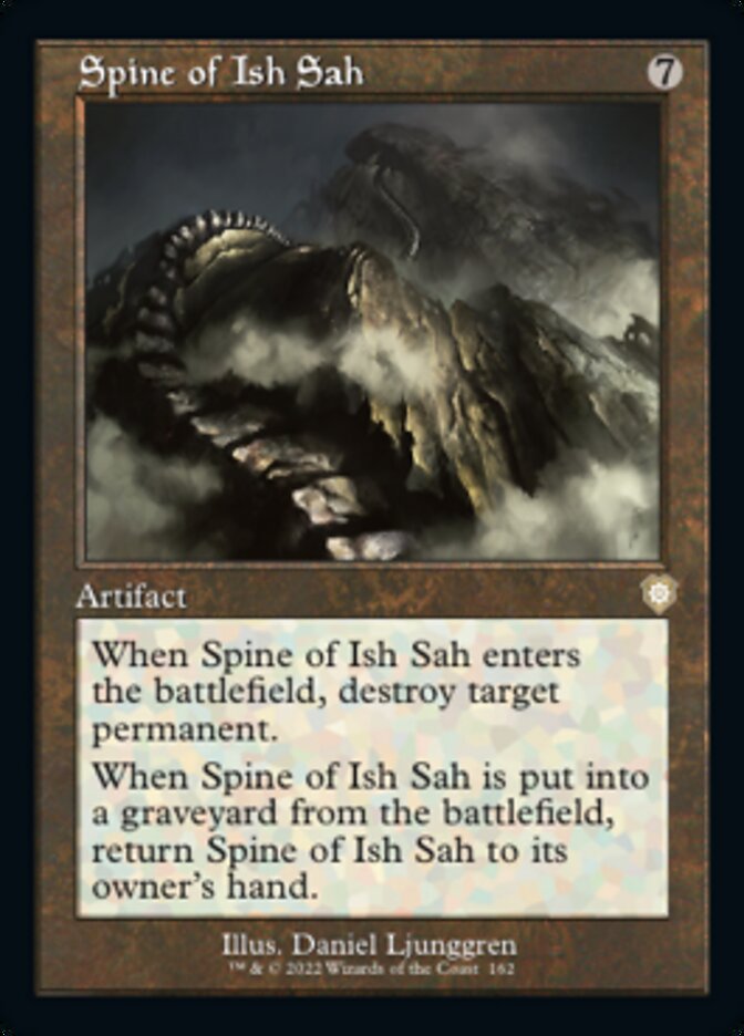 Spine of Ish Sah (Retro) [The Brothers' War Commander] | Boutique FDB TCG