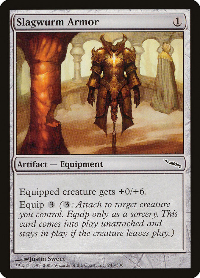 Slagwurm Armor [Mirrodin] | Boutique FDB TCG