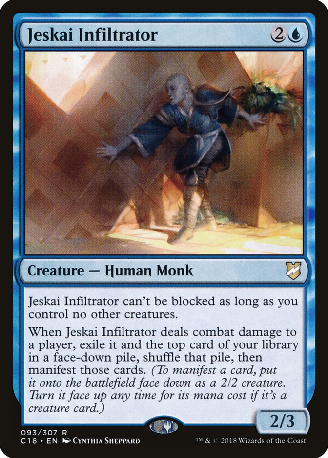 Jeskai Infiltrator [Commander 2018] | Boutique FDB TCG