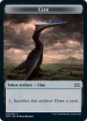 Clue // Wurm (030) Double-Sided Token [Double Masters Tokens] | Boutique FDB TCG