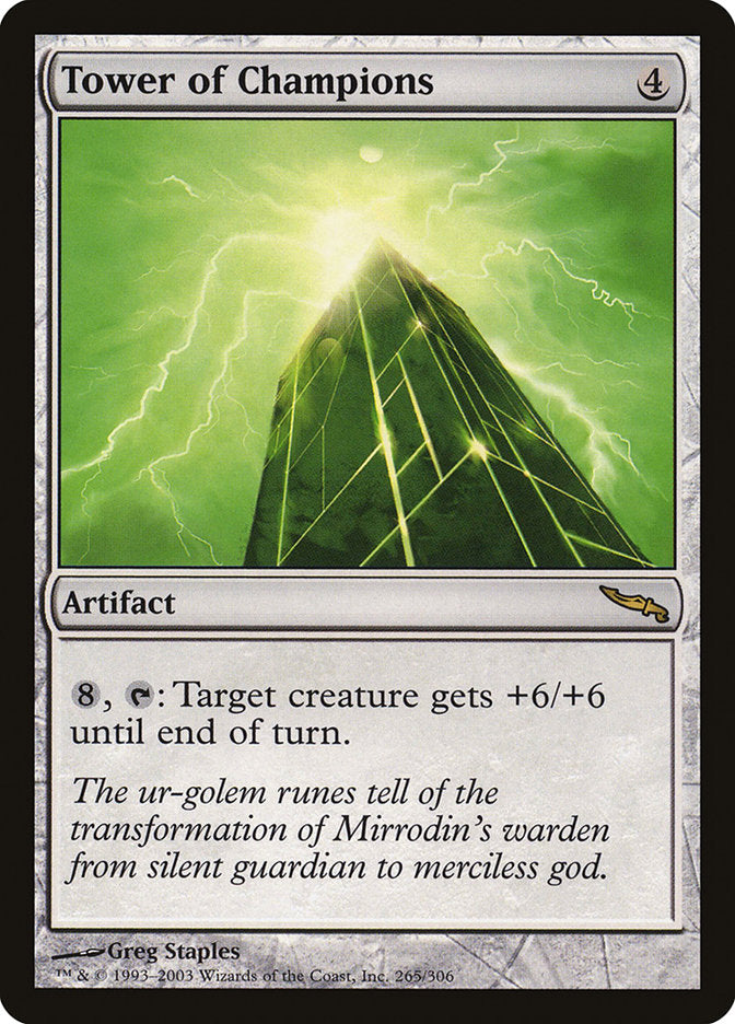 Tower of Champions [Mirrodin] | Boutique FDB TCG