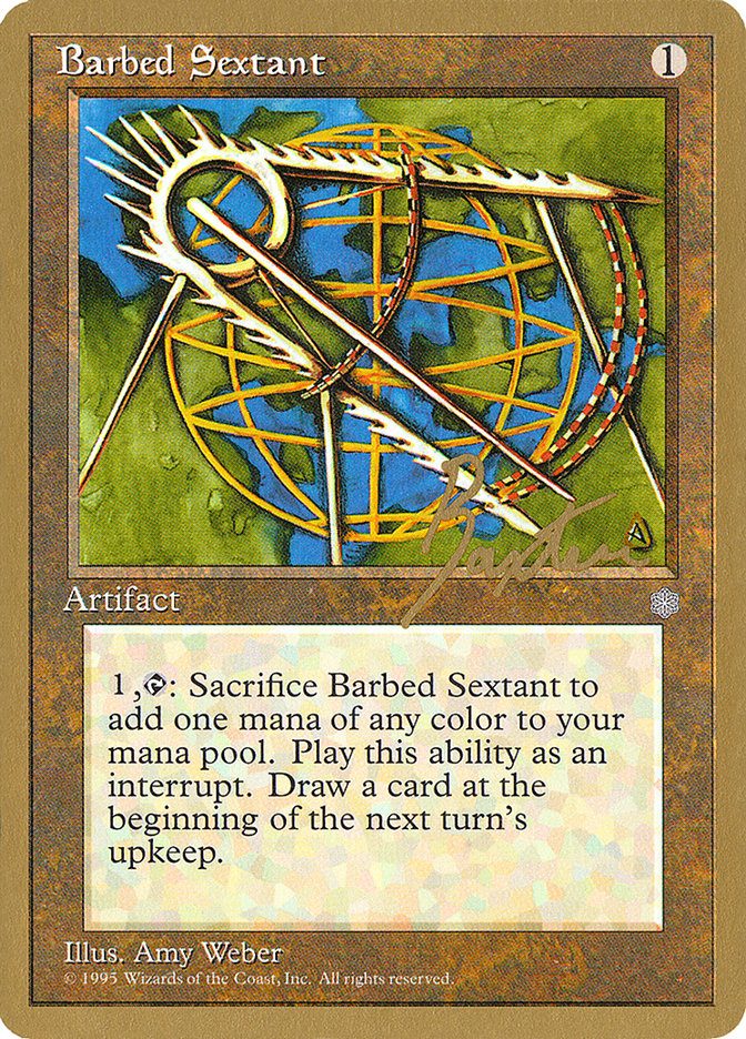 Barbed Sextant (George Baxter) [Pro Tour Collector Set] | Boutique FDB TCG