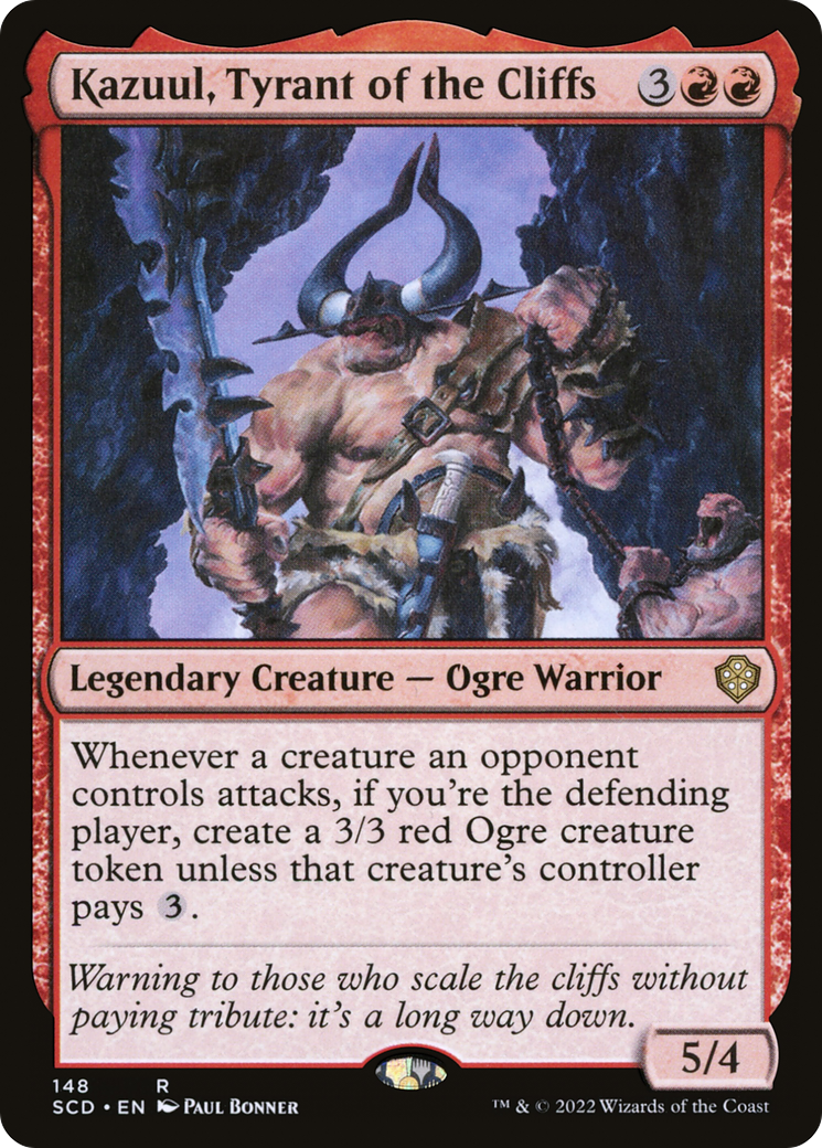 Kazuul, Tyrant of the Cliffs [Starter Commander Decks] | Boutique FDB TCG