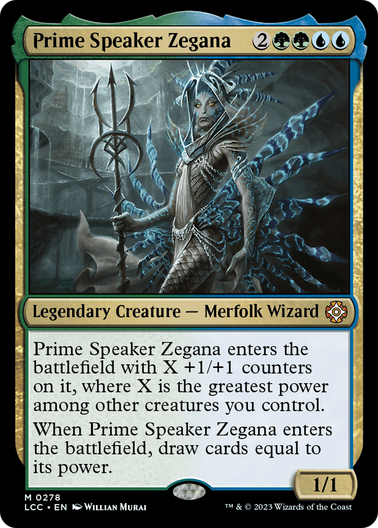 Prime Speaker Zegana [The Lost Caverns of Ixalan Commander] | Boutique FDB TCG