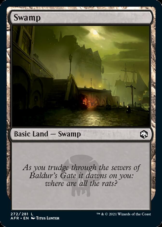 Swamp (272) [Dungeons & Dragons: Adventures in the Forgotten Realms] | Boutique FDB TCG