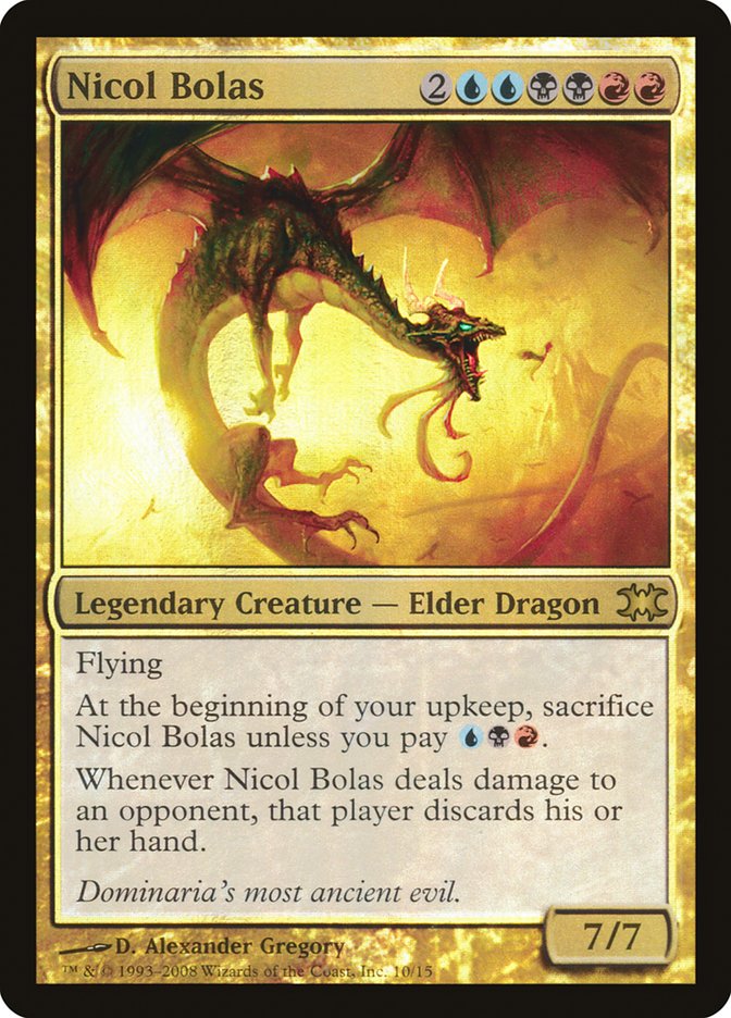 Nicol Bolas [From the Vault: Dragons] | Boutique FDB TCG