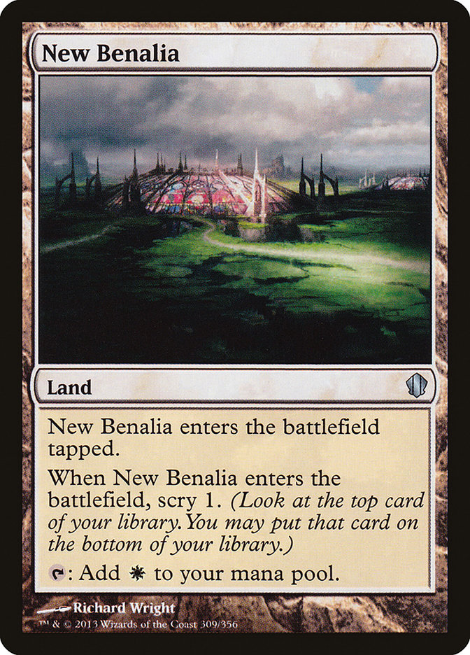 New Benalia [Commander 2013] | Boutique FDB TCG