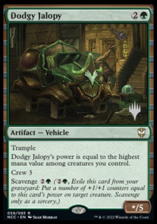 Dodgy Jalopy (Promo Pack) [Streets of New Capenna Commander Promos] | Boutique FDB TCG