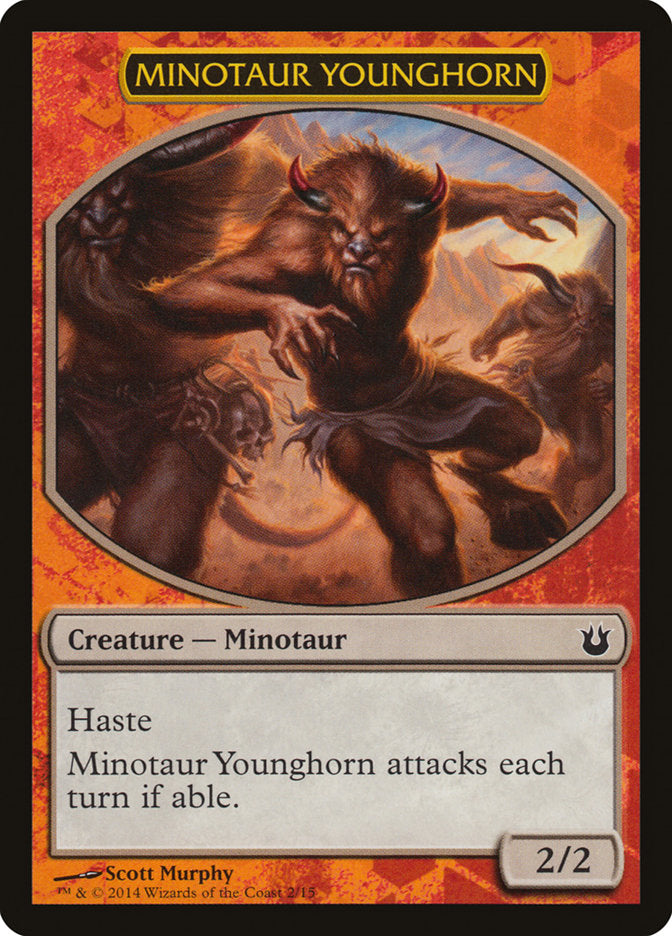 Minotaur Younghorn [Born of the Gods Battle the Horde] | Boutique FDB TCG