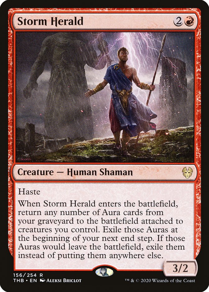 Storm Herald [Theros Beyond Death] | Boutique FDB TCG