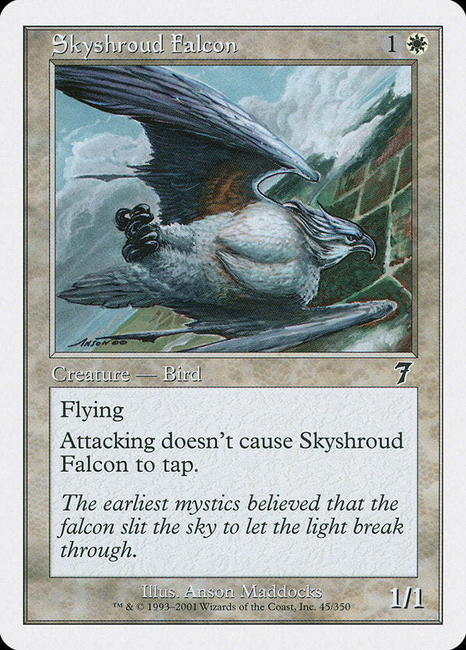 Skyshroud Falcon [Seventh Edition] | Boutique FDB TCG