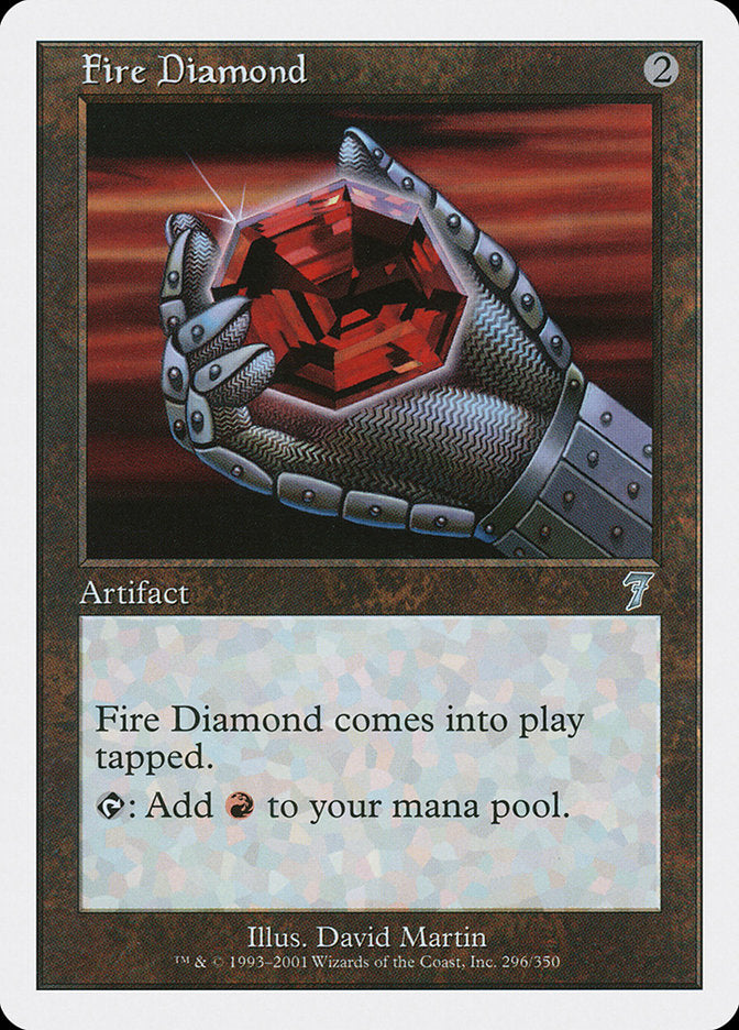 Fire Diamond [Seventh Edition] | Boutique FDB TCG