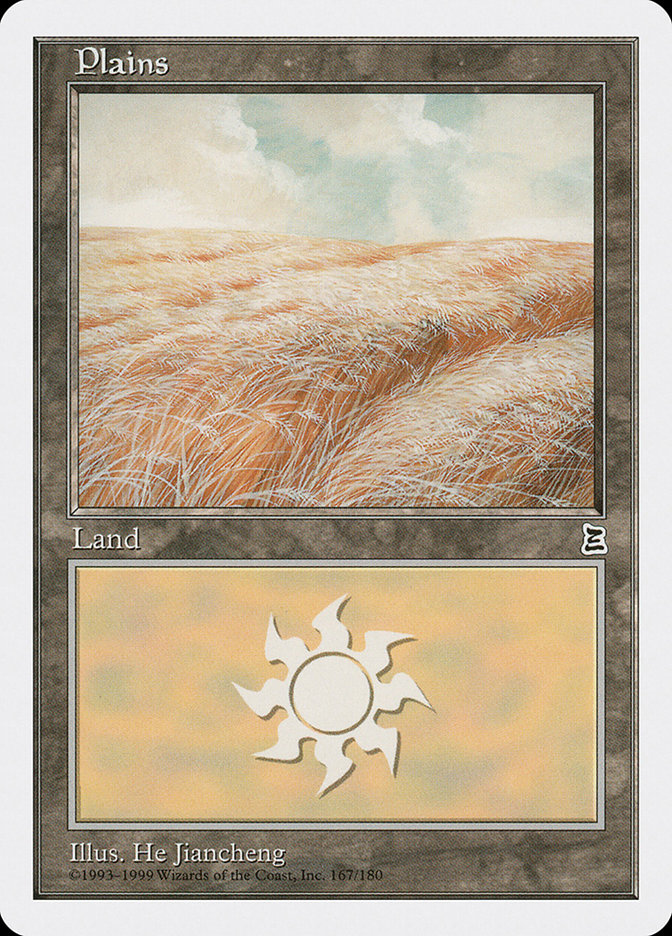 Plains (167) [Portal Three Kingdoms] | Boutique FDB TCG