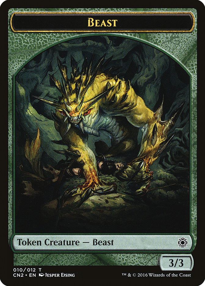 Beast Token [Conspiracy: Take the Crown Tokens] | Boutique FDB TCG