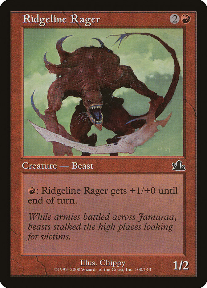 Ridgeline Rager [Prophecy] | Boutique FDB TCG