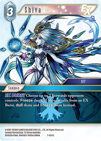 Shiva EX [Opus VII] | Boutique FDB TCG