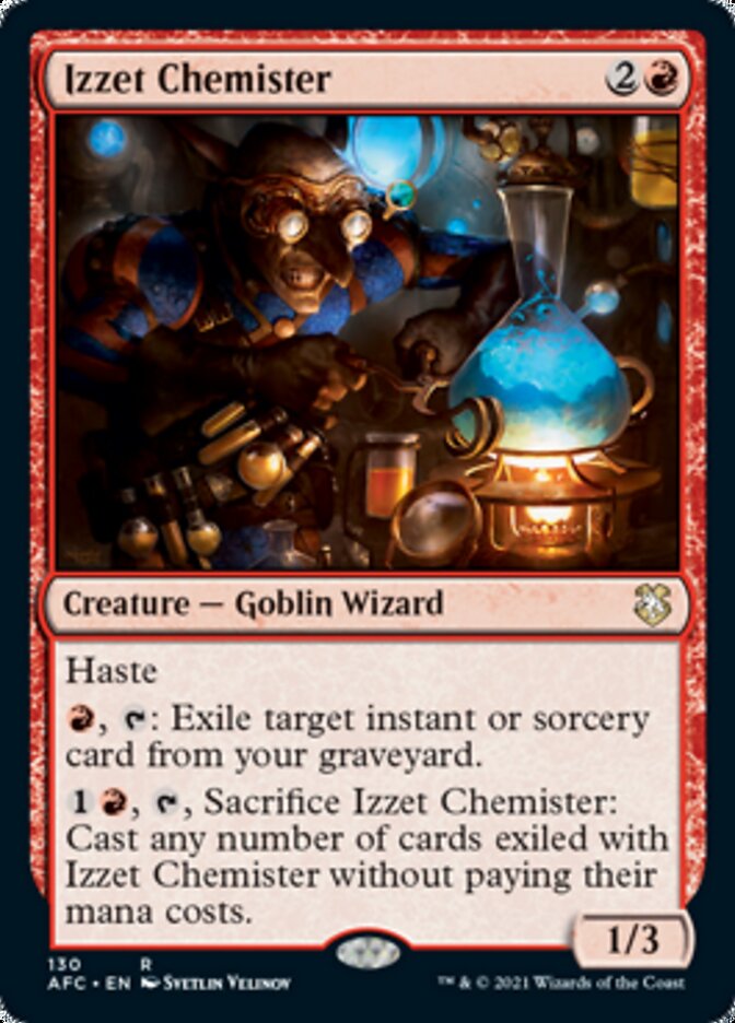 Izzet Chemister [Dungeons & Dragons: Adventures in the Forgotten Realms Commander] | Boutique FDB TCG