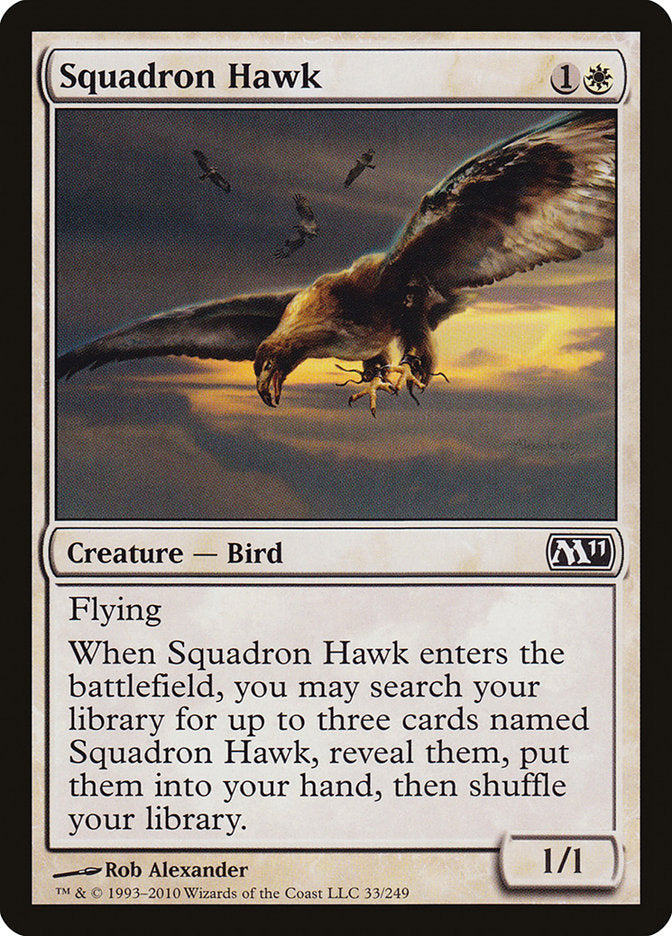Squadron Hawk [Magic 2011] | Boutique FDB TCG