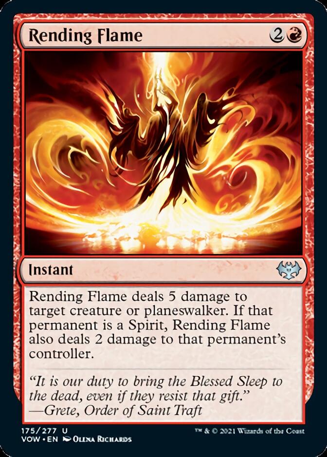 Rending Flame [Innistrad: Crimson Vow] | Boutique FDB TCG