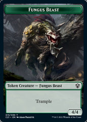 Demon // Fungus Beast Double-Sided Token [Commander 2021 Tokens] | Boutique FDB TCG