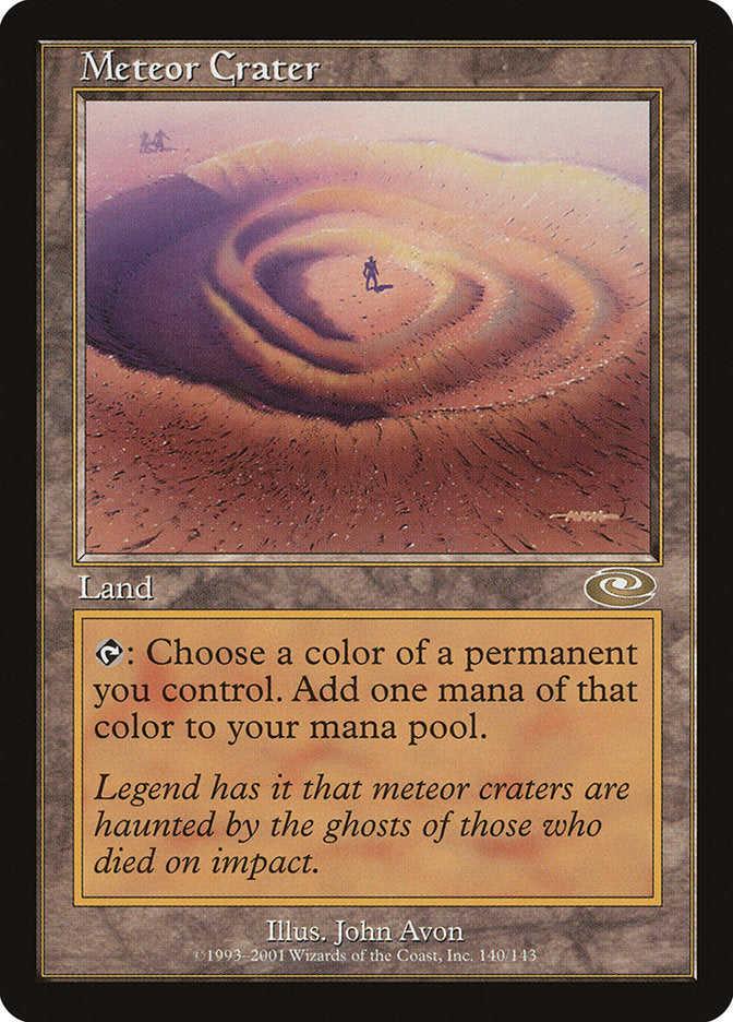 Meteor Crater [Planeshift] | Boutique FDB TCG