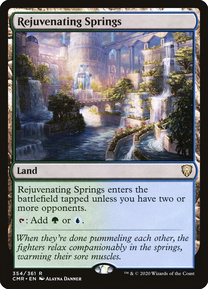 Rejuvenating Springs [Commander Legends] | Boutique FDB TCG