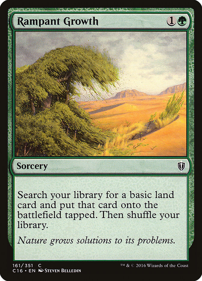 Rampant Growth [Commander 2016] | Boutique FDB TCG