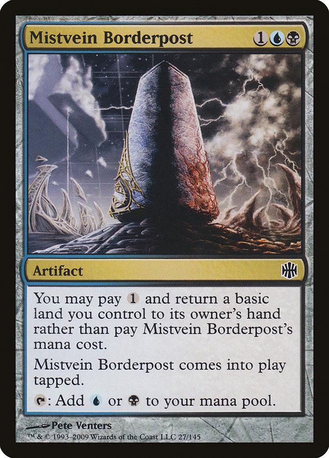 Mistvein Borderpost [Alara Reborn] | Boutique FDB TCG